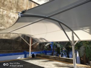 Parking Tensile Fabric Structure 2