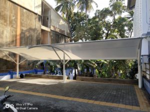 Parking Tensile Fabric Structure