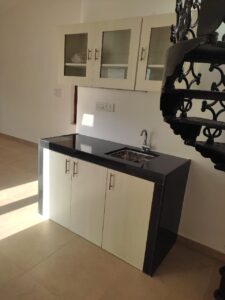 Kitchen Cabinets with Wash Basin