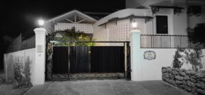 Sliding Gate with Metal Sheet