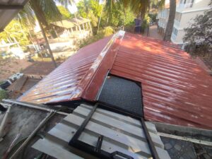 Terrace Shed with TATA Sheet
